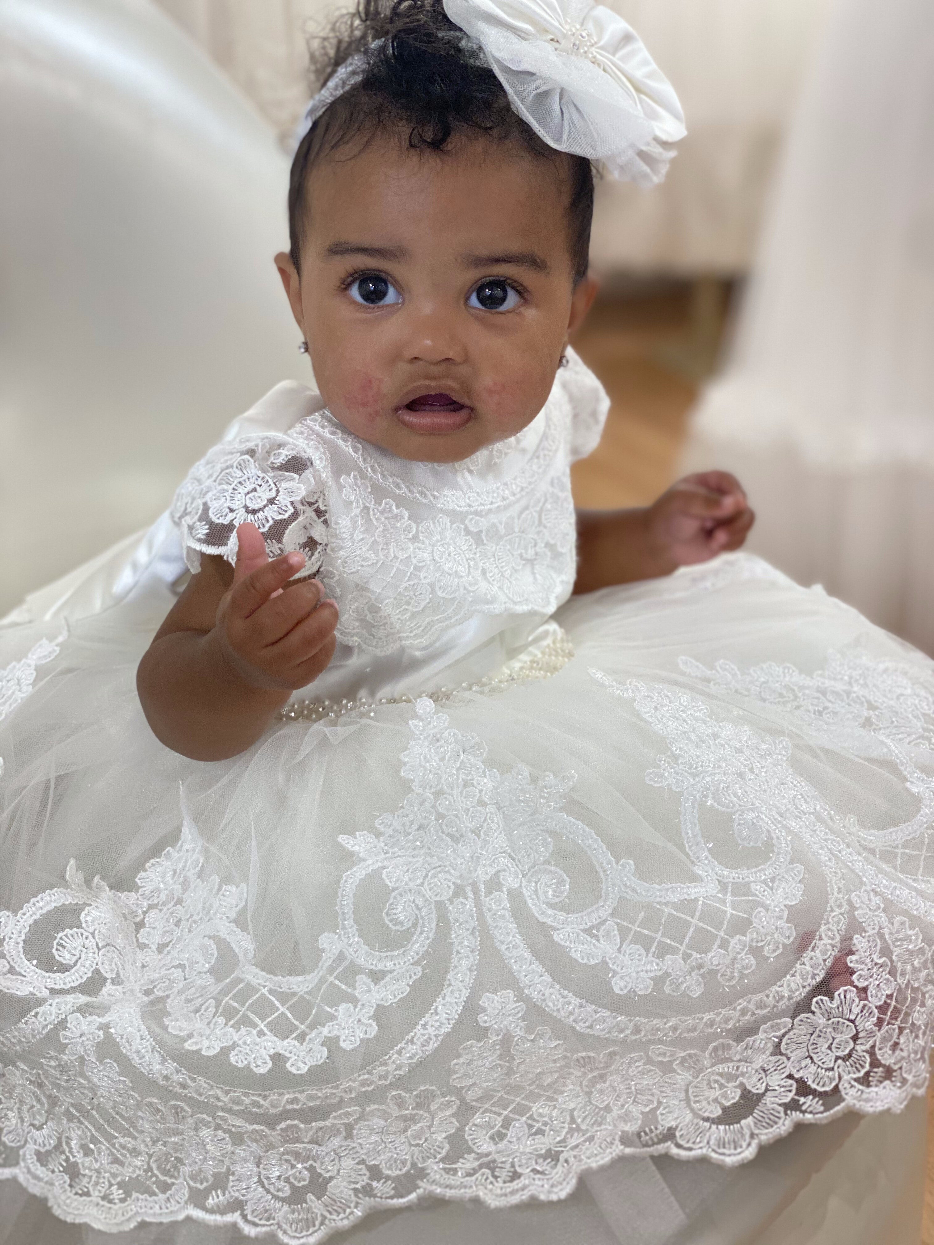 EliElla Christening Gown